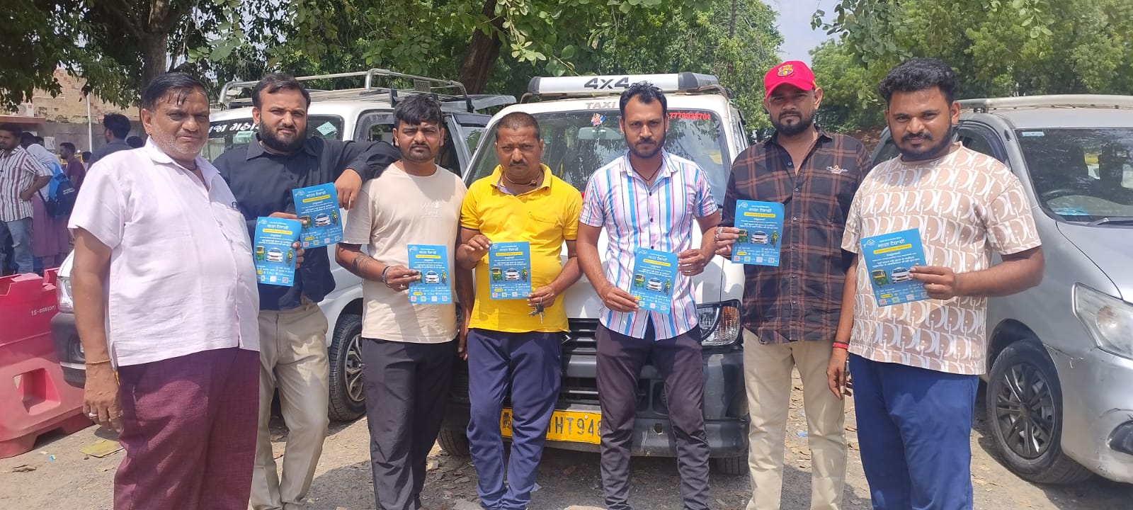 Driver owners of Sahakar Taxi